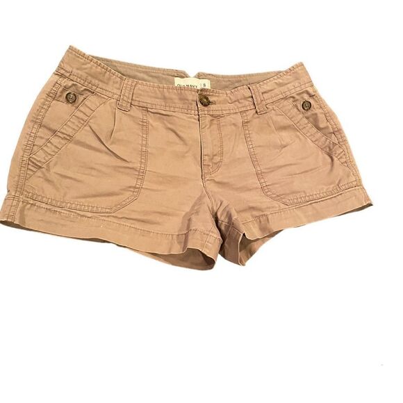 Old Navy Khaki Shorts Size 8 - Picture 1 of 9